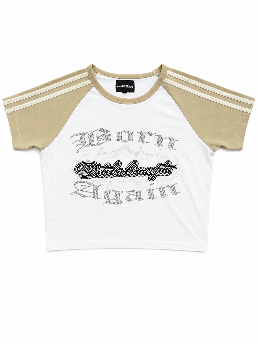 Born Again Racer Crop
