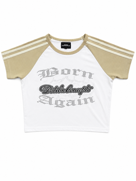 Born Again Racer Crop