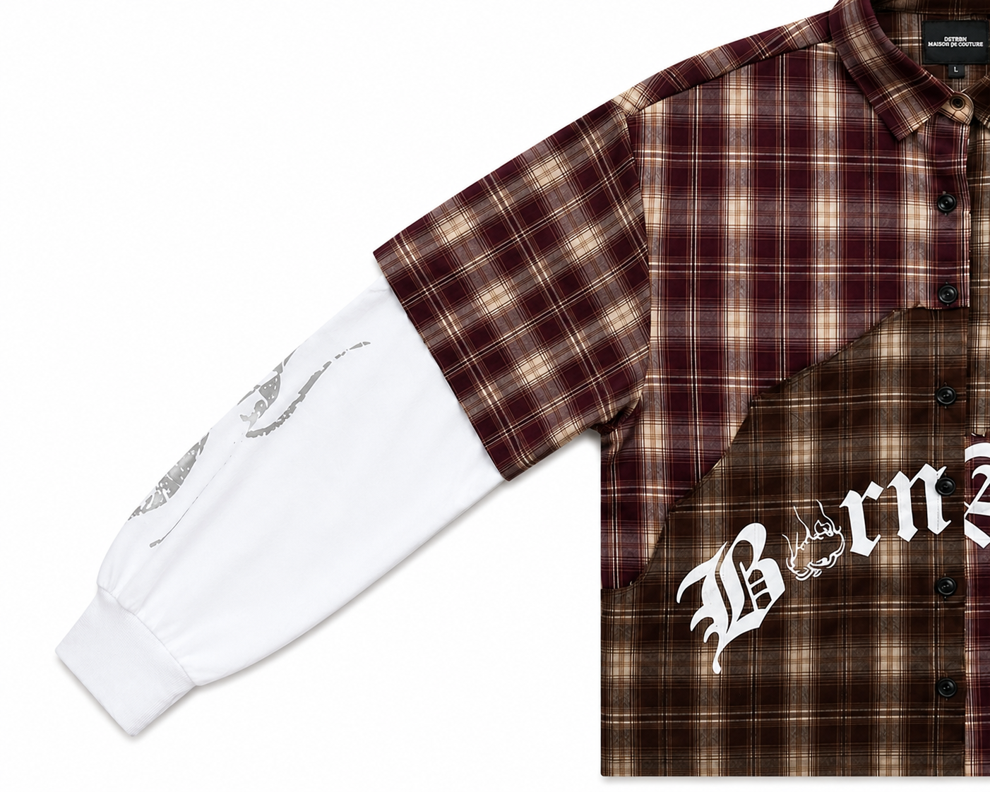 Born Again Two-Toned Longsleeve Button-Down